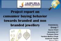 Understanding Consumer Preferences in Jewellery Shopping